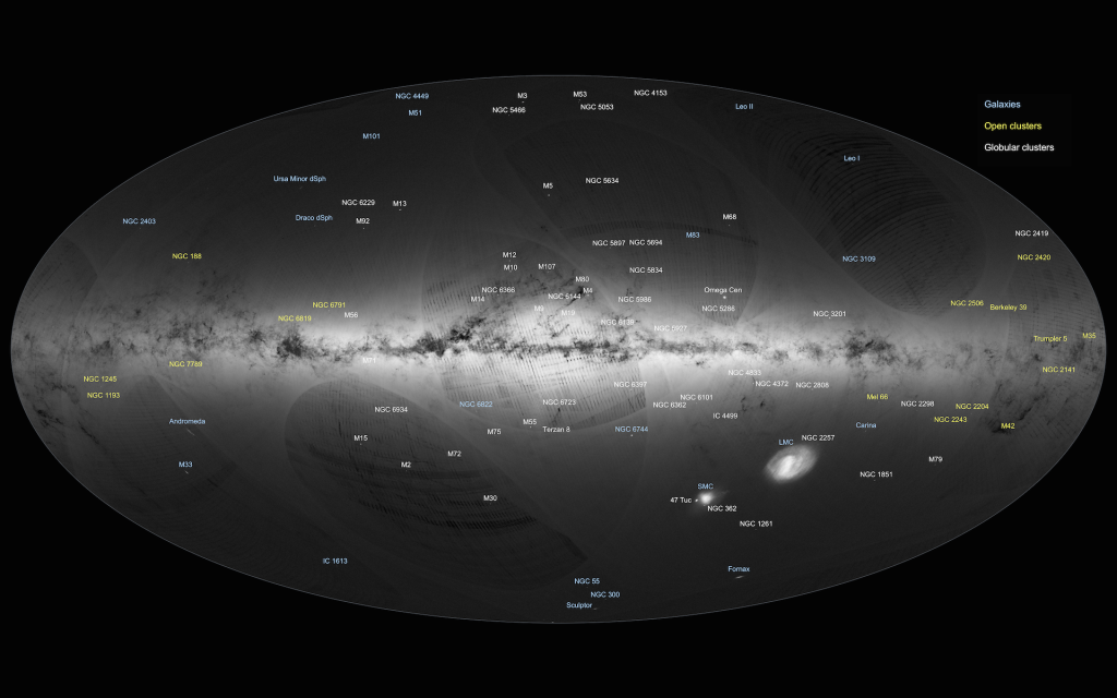 Ny karta över Vintergatan – kommer att revolutionera astronomin – Maria